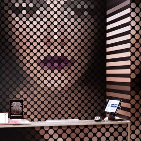 Radiant Store - Lipstick installation