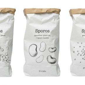 Sporos Packaging design