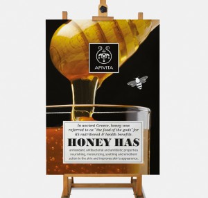 An image of APIVITA Honey, designed by DKD.
