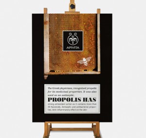 An image of APIVITA Honey, designed by DKD.