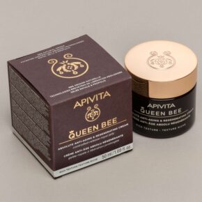 Apivita-Queen-Bee-cream-box-design-by-DKD-Studio
