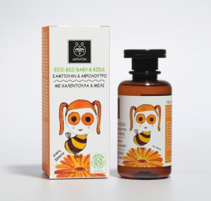 An image of Apivita's Kids Packaging, designed by DKD.