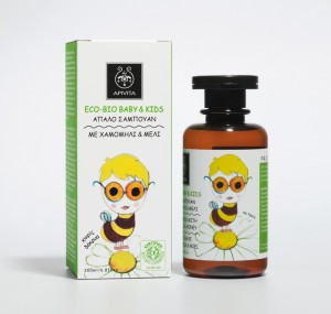 An image of Apivita's Kids Packaging, designed by DKD.