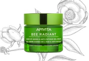 Bee Radiant Apivita Face Cream Packaging