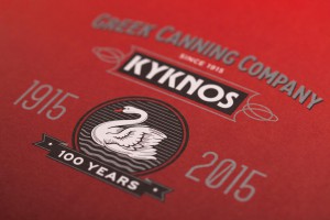 An image of Kyknos 100 Years Anniversary, designed by DKD.
