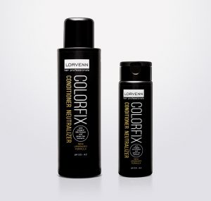 An image of Lorvenn Hair Color Packaging, designed by DKD.