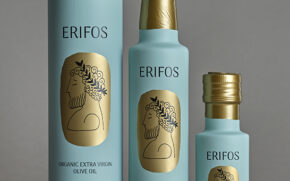 Erifos Olive Oil packaging