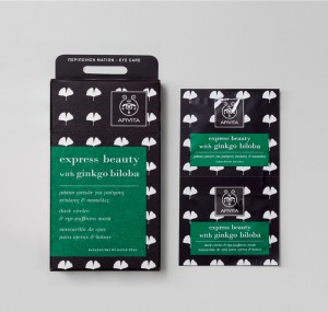 An image of Apivita Express Face Masks Packaging, designed by DKD.