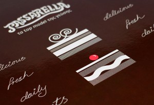 An image of Passarella's Box Packaging, designed by DKD.