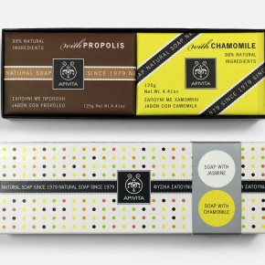 APIVITA's Natural Soap packaging