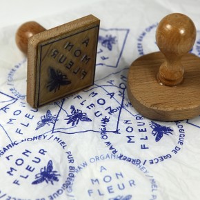 Amonfleur Logo Stamp