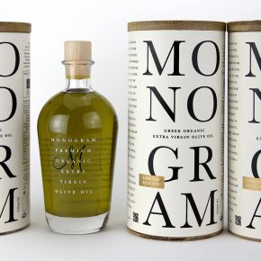 Premium Olive Oil Packaging for Monogram