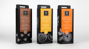 An image of Apivita Face Masks, designed by DKD.