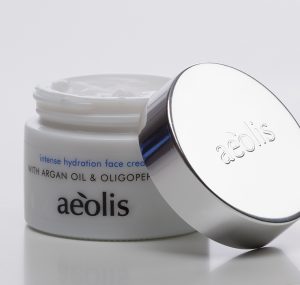 An image of Aeolis Intense Hydration Face cream, designed by DKD.