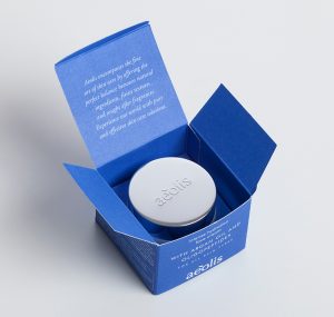 An image of Aeolis Intense Hydration Face cream, designed by DKD.