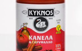 Kyknos Sauces packaging