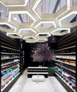 An image of Apivita's store design