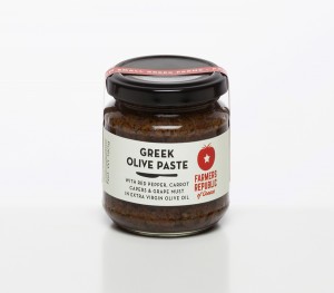 An image of Farmer's Republic Olive Paste Packaging, designed by DKD.