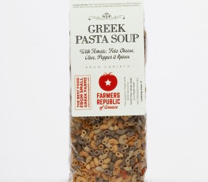 An image of Farmer's Republic Pasta Soup Packaging, designed by DKD.
