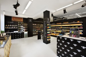 An image of Apivita's store design