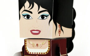 Maria Callas paper figures