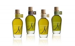 Monogram Monovarietal Olive oil Packaging, design by DKD.