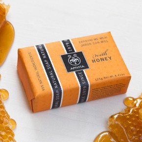 APIVITA NATURAL HONEY SOAP PACKAGING