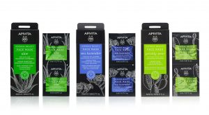 An image of APIVITA Express Face Masks, designed by DKD Studio.