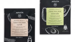 An image of APIVITA Express Tissue Face Masks, designed by DKD Studio.