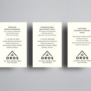 Oros Business Cards