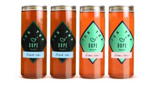 An image of Dope Roasting Ice Tea, design by dkd