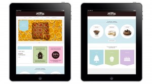 An image of Passarella patiserrie website design, created by DKD.