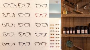 An image of Kapolis Optics Store, designed by DKD Studio.