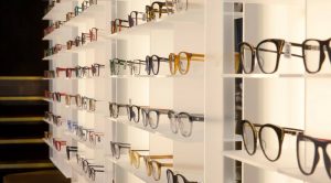 An image of Kapolis Optics Store, designed by DKD Studio.