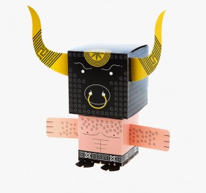 An image of Minotaur from Meet the Greeks, designed by DKD.