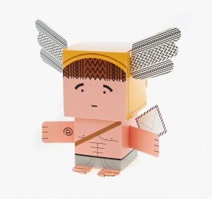 An image of Hermes from Meet the Greeks, designed by DKD.