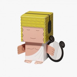 An image of Apollon from Meet the Greeks, designed by DKD.