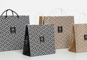 An image of Apivita's gift bag, designed by DKD.